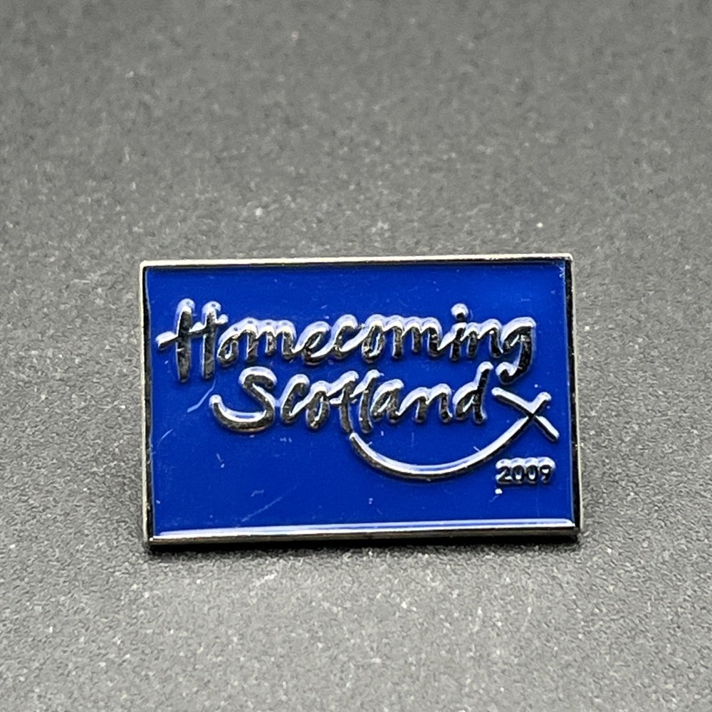 2009 Homecoming Scotland Airplane Lapel Hat Pin